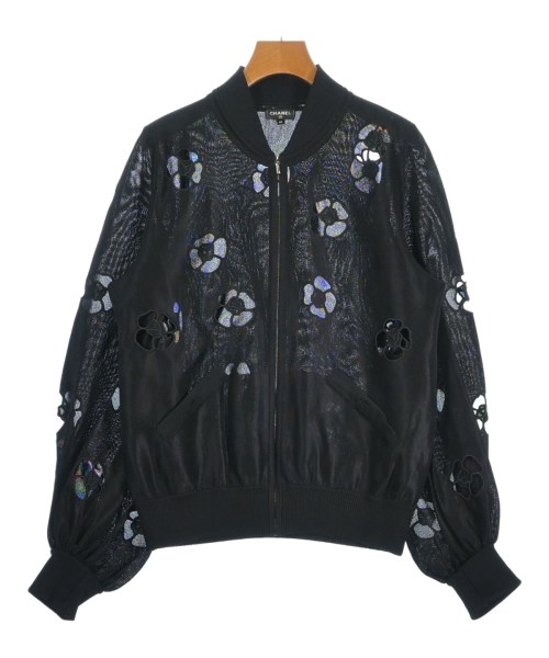 CHANEL(シャネル)ブルゾン 黒 サイズ:38(S位)/2200657939021
