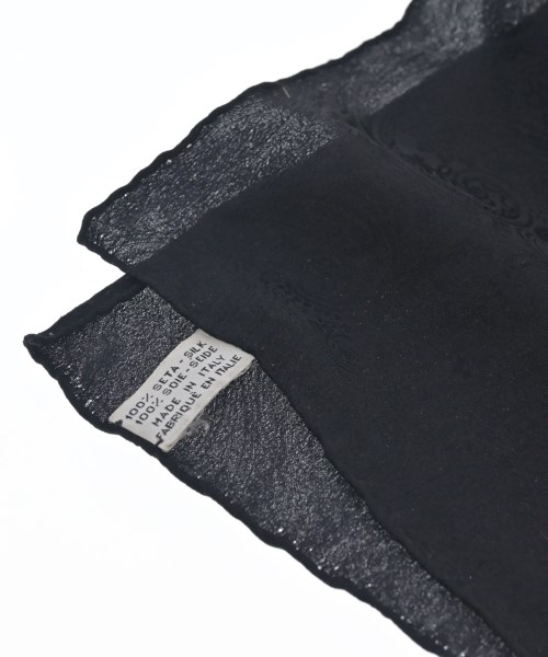 CHANEL（シャネル）バンダナ・スカーフ 黒 サイズ:- レディース/2200674629080