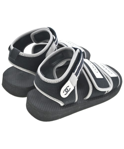 CHANEL（シャネル）サンダル 黒 サイズ:37(23.5cm位) レディース/2200675472173