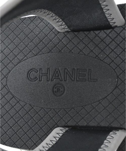 CHANEL（シャネル）サンダル 黒 サイズ:37(23.5cm位) レディース/2200675472173