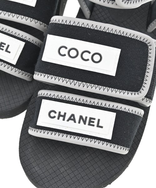 CHANEL（シャネル）サンダル 黒 サイズ:37(23.5cm位) レディース/2200675472173