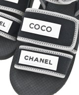 CHANEL（シャネル）サンダル 黒 サイズ:37(23.5cm位) レディース/2200675472173