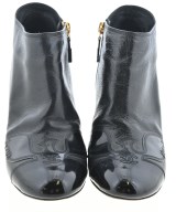 CHANEL（シャネル）ブーツ 黒 サイズ:EU37 1/2(24cm位) レディース/2200668074384