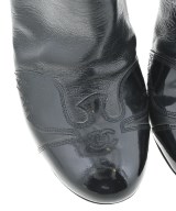 CHANEL（シャネル）ブーツ 黒 サイズ:EU37 1/2(24cm位) レディース/2200668074384
