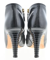 CHANEL（シャネル）ブーツ 黒 サイズ:EU37 1/2(24cm位) レディース/2200668074384