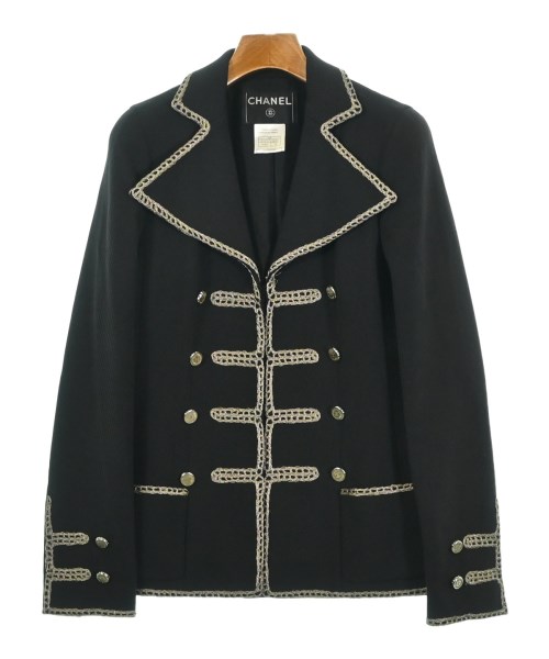 CHANEL(シャネル)カジュアルジャケット 黒 サイズ:34(XS位)/2200676992014