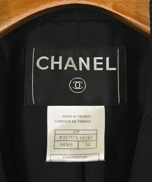 CHANEL（シャネル）カジュアルジャケット 黒 サイズ:34(XS位) レディース/2200676992014