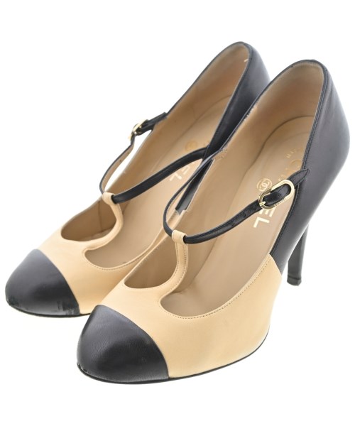 CHANEL(シャネル)パンプス 黒 サイズ:EU37(23.5cm位)/2200670577248