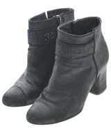 CHANEL（シャネル）ブーティ 黒 サイズ:EU36(22.5cm位) レディース/2200677630236