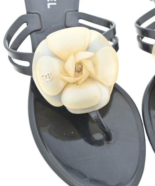 CHANEL（シャネル）サンダル 黒 サイズ:EU37(23.5cm位) レディース/2200677882116