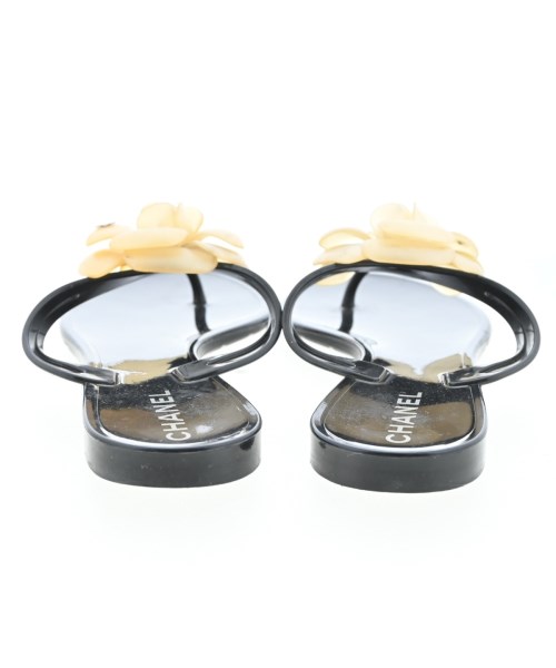 CHANEL（シャネル）サンダル 黒 サイズ:EU37(23.5cm位) レディース/2200677882116