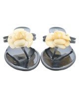 CHANEL（シャネル）サンダル 黒 サイズ:EU37(23.5cm位) レディース/2200677882116