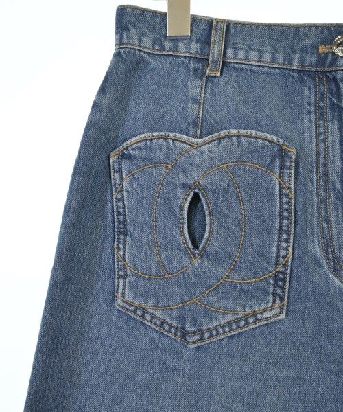 CHANEL（シャネル）デニムパンツ 青 サイズ:40(M位) レディース/2200678425121