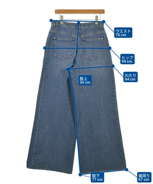CHANEL（シャネル）デニムパンツ 青 サイズ:40(M位) レディース/2200678425121