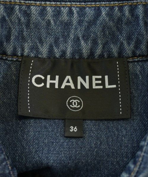CHANEL（シャネル）デニムジャケット 青 サイズ:36(XS位) レディース/2200678425152