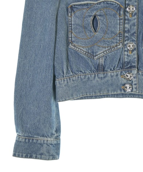 CHANEL（シャネル）デニムジャケット 青 サイズ:36(XS位) レディース/2200678425152