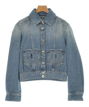 CHANEL デニムジャケット 38 CHANEL（シャネル）デニムジャケット 青 サイズ:36(XS位) レディース