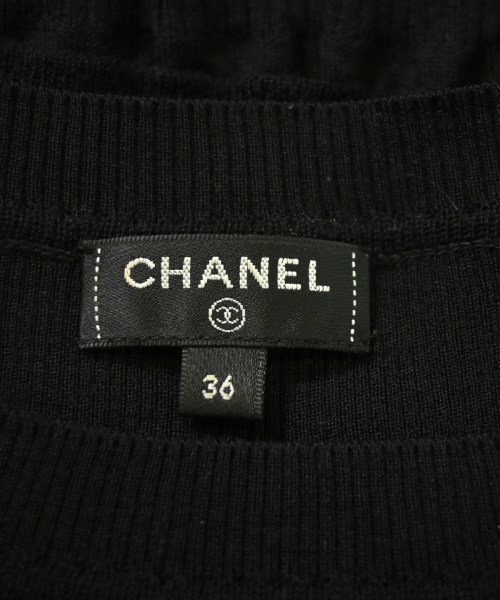 CHANEL（シャネル）ニット・セーター 黒 サイズ:36(XS位) レディース/2200678425176