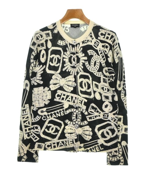 CHANEL(シャネル)カーディガン 黒 サイズ:36(XS位)/2200678425206