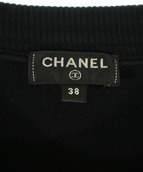 CHANEL（シャネル）スウェット 黒 サイズ:38(S位) レディース/2200678425312