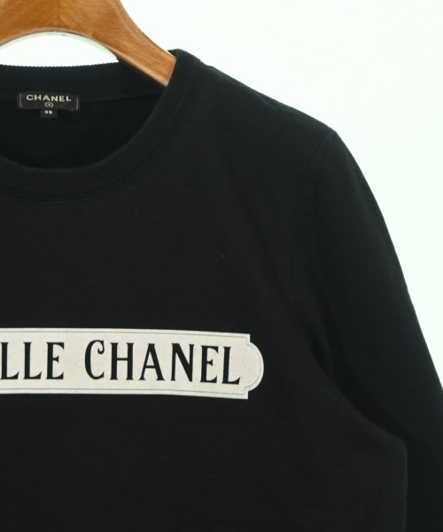 CHANEL（シャネル）スウェット 黒 サイズ:38(S位) レディース/2200678425312