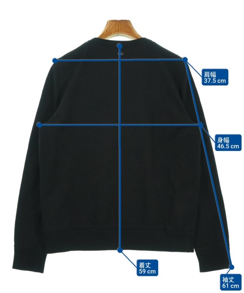 CHANEL（シャネル）スウェット 黒 サイズ:38(S位) レディース/2200678425312