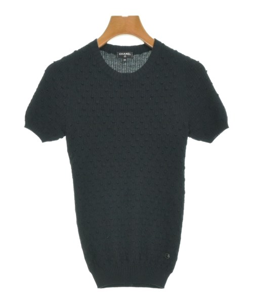 CHANEL(シャネル)ニット・セーター 黒 サイズ:38(S位)/2200678425343