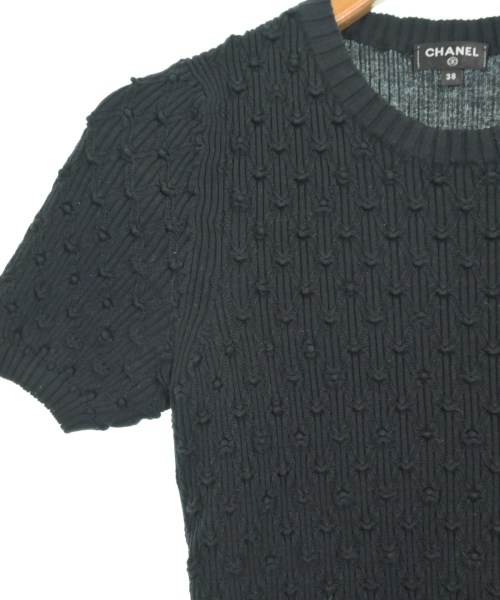 CHANEL（シャネル）ニット・セーター 黒 サイズ:38(S位) レディース/2200678425343