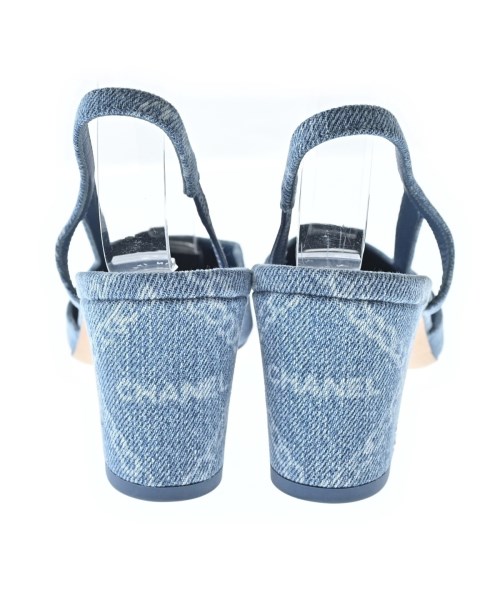 CHANEL（シャネル）サンダル 青 サイズ:EU38(24.5cm位) レディース/2200678425565