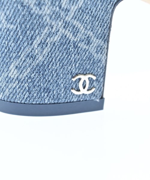 CHANEL（シャネル）サンダル 青 サイズ:EU38(24.5cm位) レディース/2200678425565
