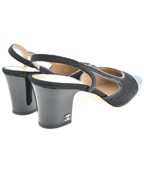CHANEL（シャネル）パンプス 黒 サイズ:EU38(24.5cm位) レディース/2200678425589