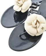 CHANEL（シャネル）サンダル 黒 サイズ:EU37(23.5cm位) レディース/2200679355014