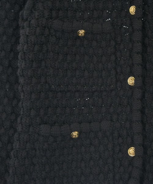 CHANEL（シャネル）ノーカラージャケット 黒 サイズ:-(XL位) レディース/2200681359017