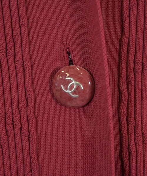 CHANEL（シャネル）カーディガン 赤 サイズ:36(XS位) レディース/2200675787024