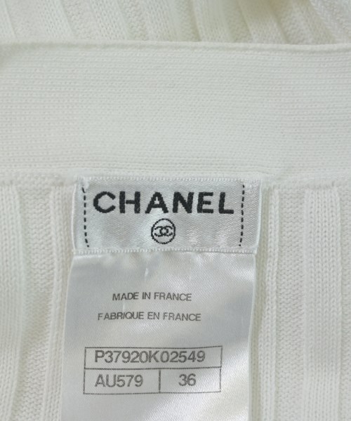 CHANEL（シャネル）カーディガン 白 サイズ:36(XS位) レディース/2200675787048