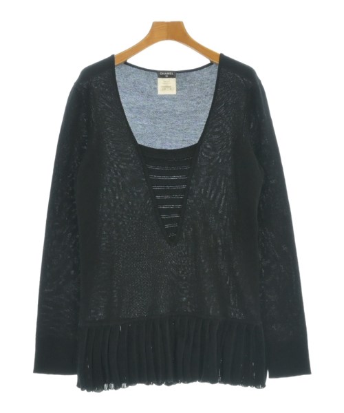 CHANEL(シャネル)ニット・セーター 黒 サイズ:38(S位)/2200693616108