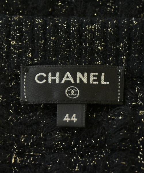 CHANEL（シャネル）カーディガン 黒 サイズ:44(L位) レディース/2200693874126