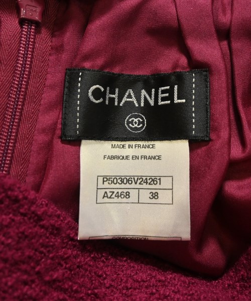 CHANEL（シャネル）ひざ丈スカート 赤 サイズ:38(S位) レディース/2200693874409