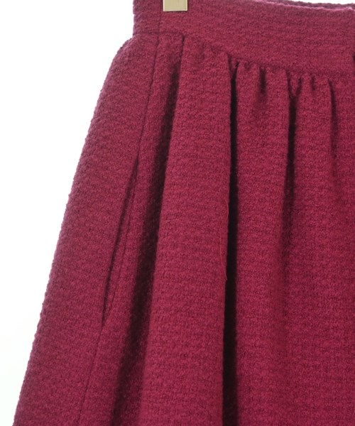 CHANEL（シャネル）ひざ丈スカート 赤 サイズ:38(S位) レディース/2200693874409