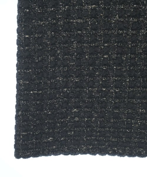 CHANEL（シャネル）ひざ丈スカート 黒 サイズ:46(XL位) レディース/2200693874416
