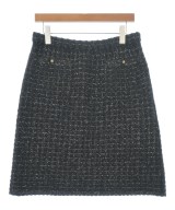 CHANEL（シャネル）ひざ丈スカート 黒 サイズ:46(XL位) レディース/2200693874416