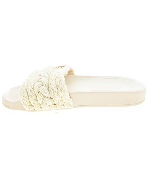 CHANEL（シャネル）サンダル 白 サイズ:EU37(23.5cm位) レディース/2200693874515