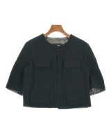 CHANEL（シャネル）ノーカラージャケット 黒 サイズ:36(XS位) レディース/2200694684014