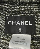 CHANEL（シャネル）ノーカラージャケット 黒 サイズ:36(XS位) レディース/2200694684014