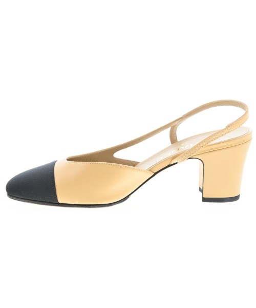 CHANEL（シャネル）パンプス ベージュ サイズ:EU37 1/2(24cm位) レディース/2200695420017
