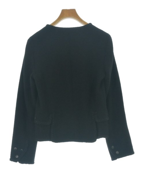 CHANEL（シャネル）ノーカラージャケット 黒 サイズ:36(XS位) レディース/2200694543038