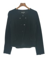 CHANEL（シャネル）ノーカラージャケット 黒 サイズ:36(XS位) レディース/2200694543038