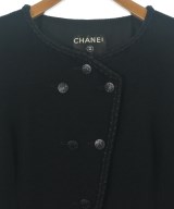 CHANEL（シャネル）ノーカラージャケット 黒 サイズ:36(XS位) レディース/2200694543038
