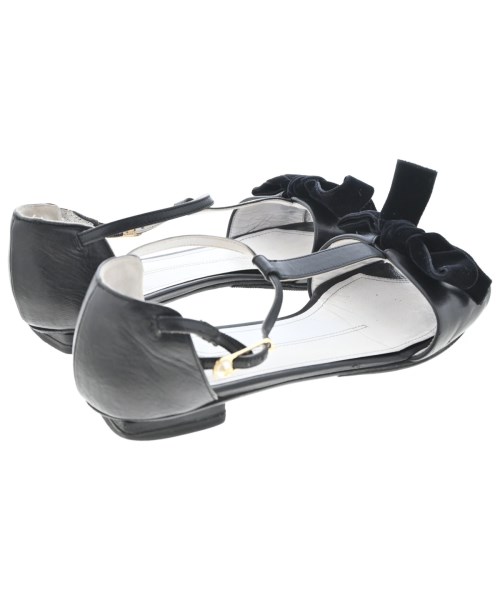 CHANEL（シャネル）サンダル 黒 サイズ:EU37 1/2(24cm位) レディース/2200696354045