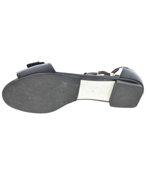 CHANEL（シャネル）サンダル 黒 サイズ:EU37 1/2(24cm位) レディース/2200696354045
